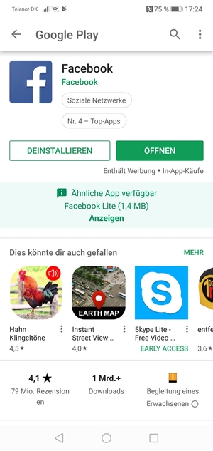 Wählen Sie ÖFFNEN