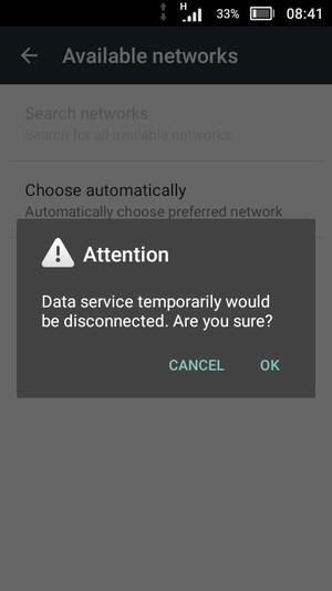 Select OK