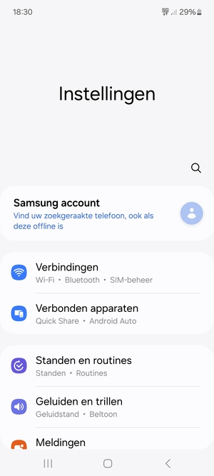 Selecteer Verbindingen