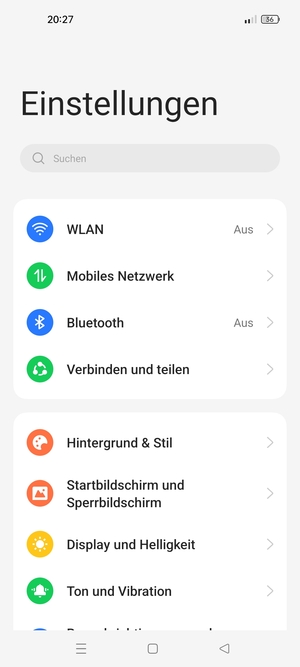 Wählen Sie Verbinden und teilen