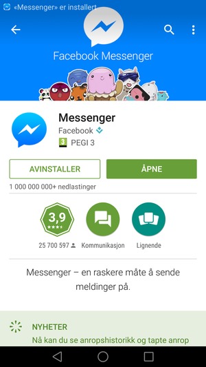 Velg ÅPNE