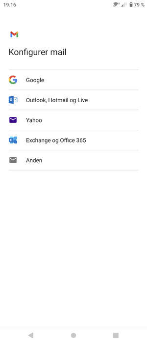 Vælg Google