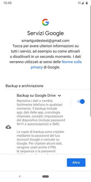Seleziona Altro