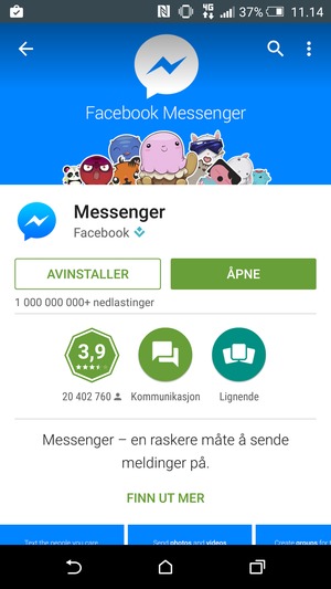 Velg ÅPNE