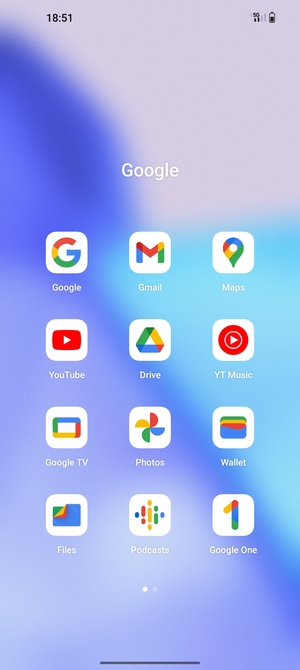 Sélectionnez Gmail