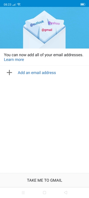 Select Add an email address