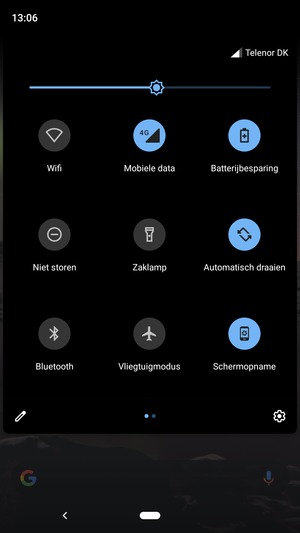 Selecteer de Instellingen knop