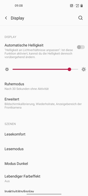 Wählen Sie Erweitert