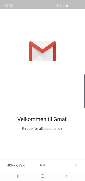 Velg NESTE