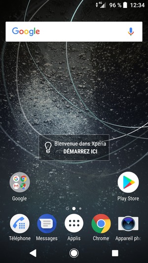 Sélectionnez Applis