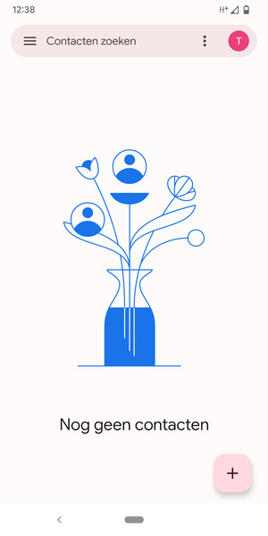 Selecteer de Menu-knop