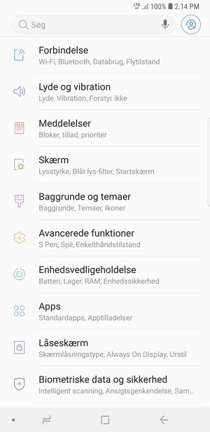 Vælg Forbindelse