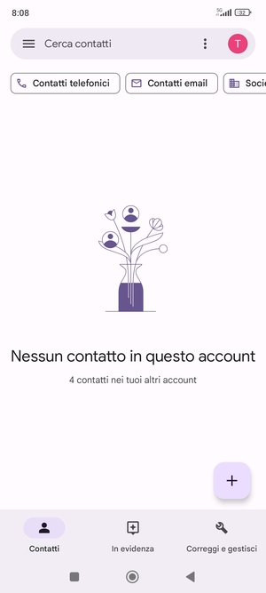 Seleziona Correggi e gestisci