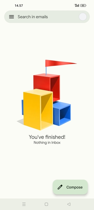 Your Gmail is ready to use