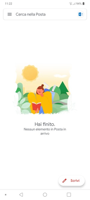 Il tuo account è pronto per l'uso