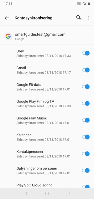 Vælg Menu-knappen