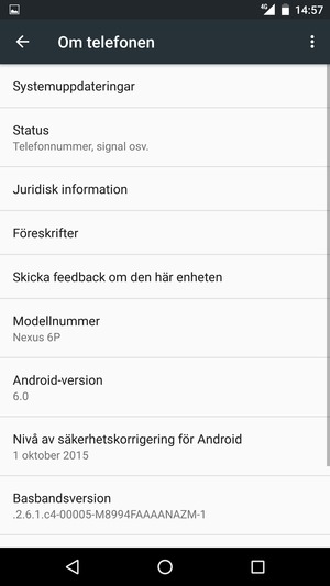Välj Systemuppdateringar