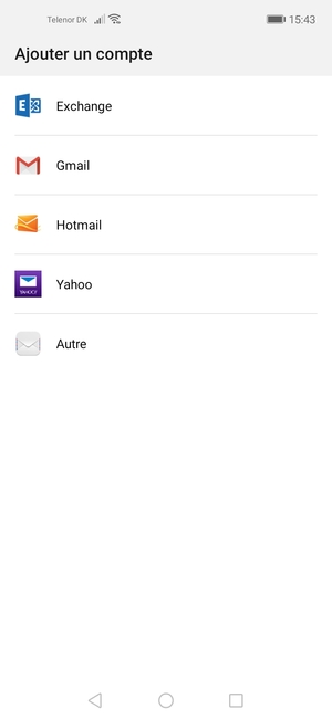 Sélectionnez Autre