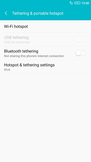 Select Wi-Fi hotspot