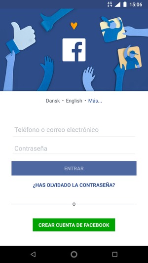 Su aplicación está lista para usar