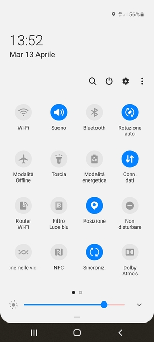 Disattiva Posizione
