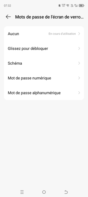 Sélectionnez Schéma