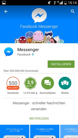 Wählen Sie INSTALLIEREN