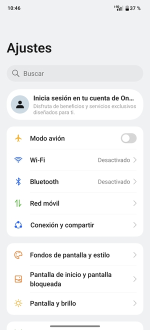 Seleccione Wi-Fi