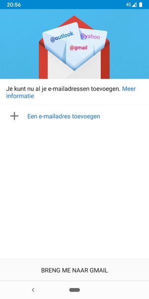 Selecteer Een e-mailadres toevoegen