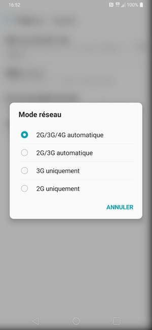 Sélectionnez votre option préférée