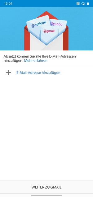 Wählen Sie E-Mail-Adresse hinzufügen