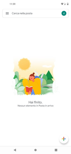 Il tuo account è pronto per l'uso