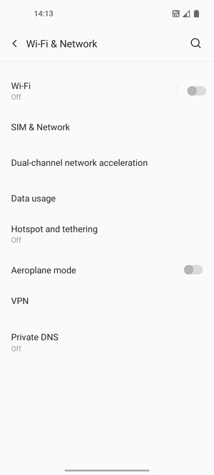 Select Hotspot and tethering