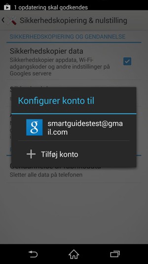 Vælg din konto