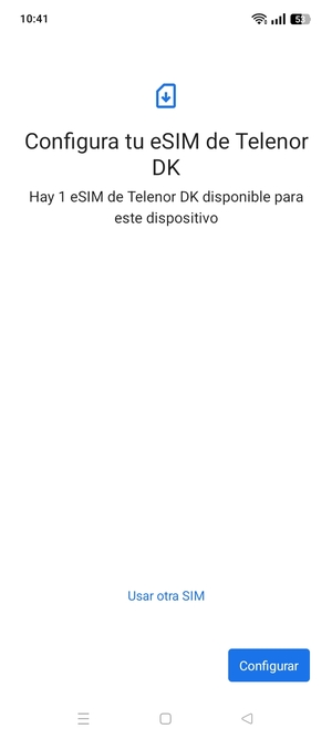Seleccione Configurar