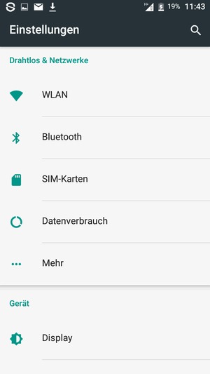 Wählen Sie WLAN