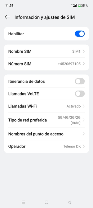 Seleccione Nombres del punto de acceso