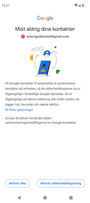 Vælg din foretrukne mulighed
