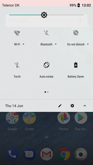 Select the Settings button