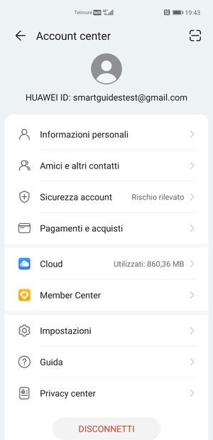 Seleziona Cloud