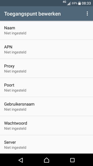 Voer mms-gegevens in