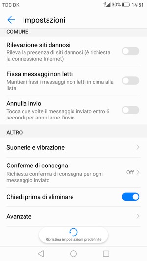 Seleziona Avanzate