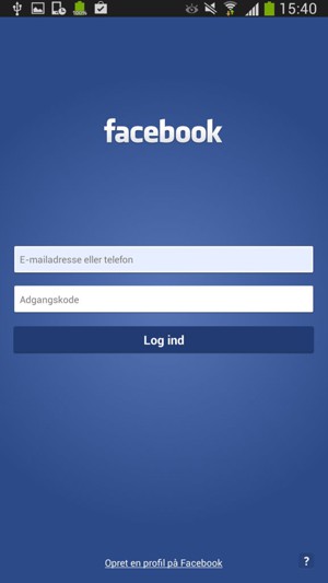 Din app er klar til brug
