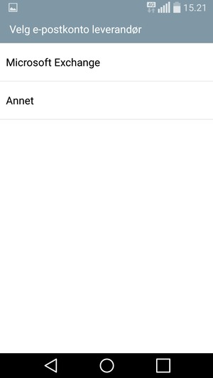 Velg Annet