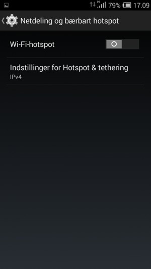 Vælg Wi-Fi-hotspot
