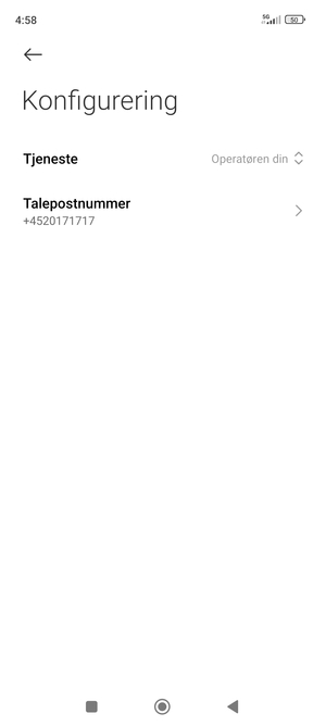 Velg Talepostnummer