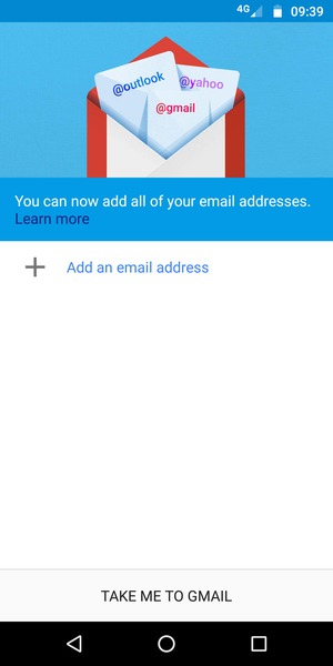 Select Add an email address