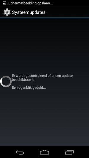 Wacht tot het proces beëindigd is