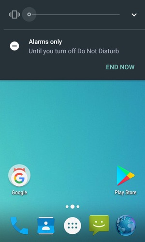 Press once more for silent mode