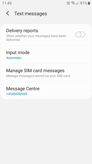 Select Message Centre